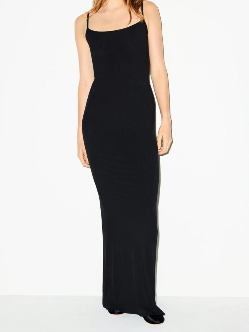 SKIMS SOFT LOUNGE LONG Maxi SLIP DRESS
Small Black